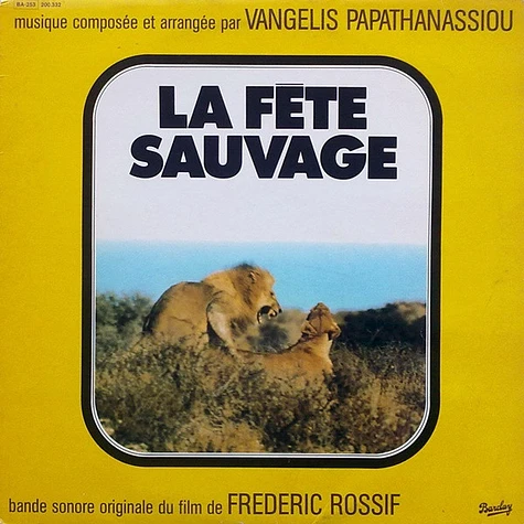 Evangelos Papathanassiou - La Fête Sauvage (Bande Sonore Originale Du Film)