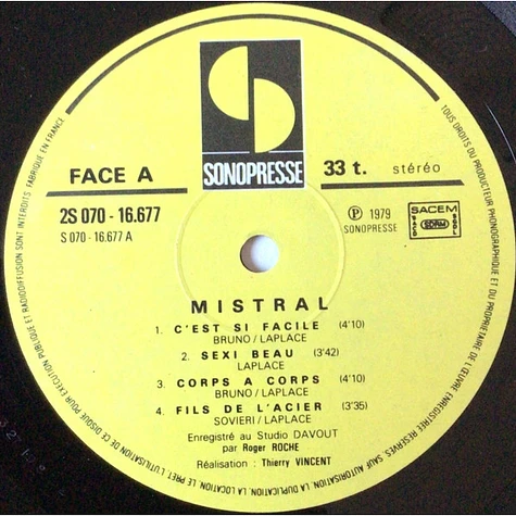 Mistral - Sexy Beau