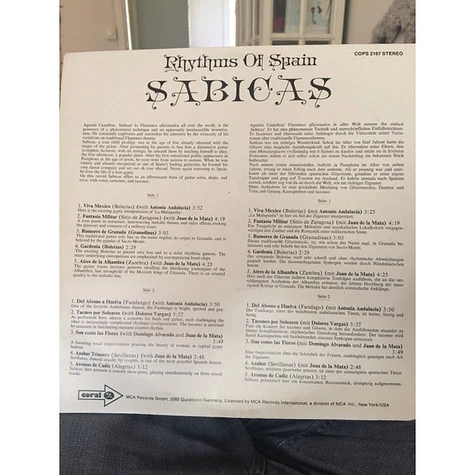 Sabicas - Rhythms of Spain