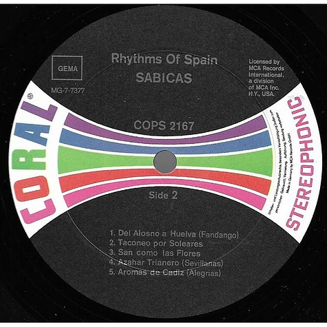 Sabicas - Rhythms of Spain