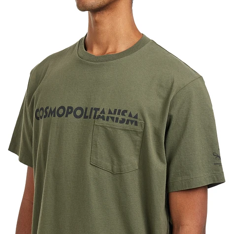 Engineered Garments - Printed Cross Crew Neck T-shirt