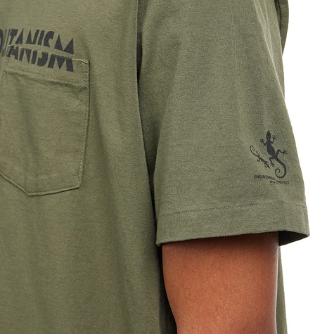Engineered Garments - Printed Cross Crew Neck T-shirt