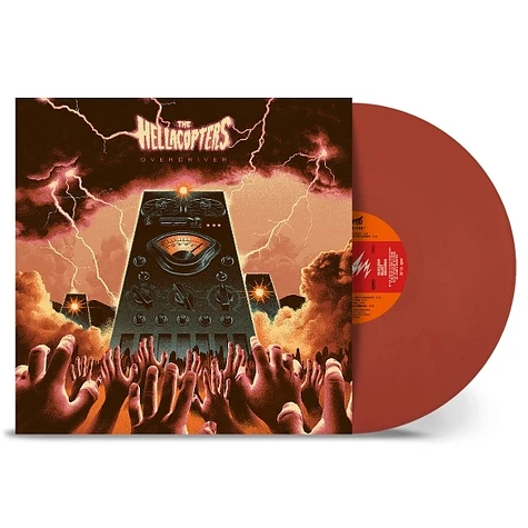 The Hellacopters - Overdriver Brick Red Vinyl + Poster Edition