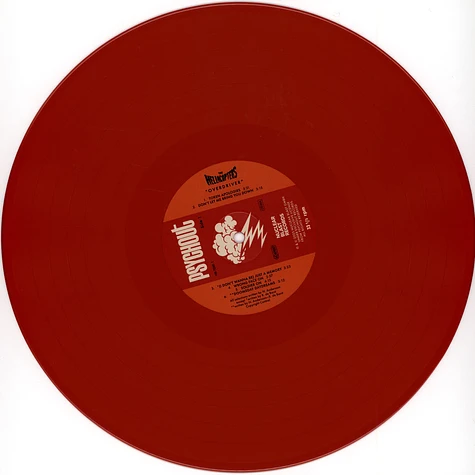 The Hellacopters - Overdriver Brick Red Vinyl + Poster Edition