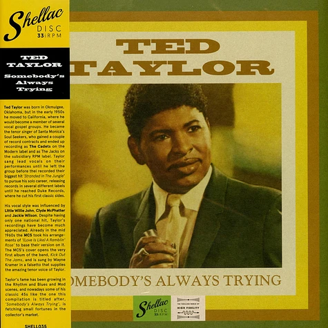 Ted Taylor - Somebody's Always Trying