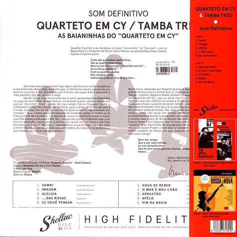 Quarteto Em Cy / Tamba Trio - Som Definitivo