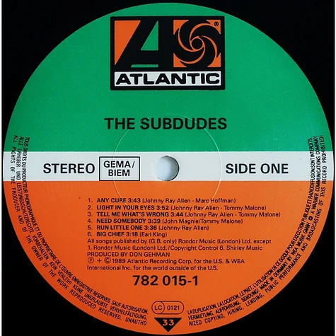 The Subdudes - The Subdudes