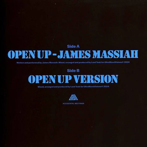 James Massiah Meets Lord Tusk - Open Up