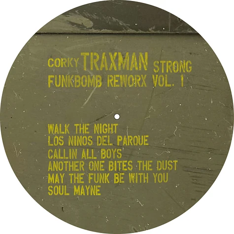 Corky 'Traxman' Strong - Funkbomb #1