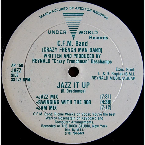 C.F.M. Band - Dance To The Music (Body Action) / Jazz It Up