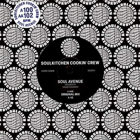 Soulkitchen Cookin' Crew - Soul Avenue Black Vinyl Edition