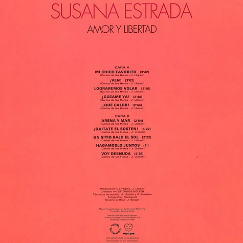 Susana Estrada - Amor Y Libertad