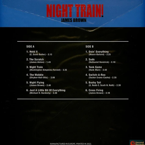 James Brown - Night Train! Mighty Instrumentals