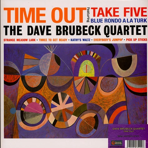 The Dave Brubeck Quartet - Time Out Purple Marble Vinyl Edition