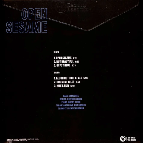 Freddie Hubbard - Open Sesame Blue Marble Vinyl Edition