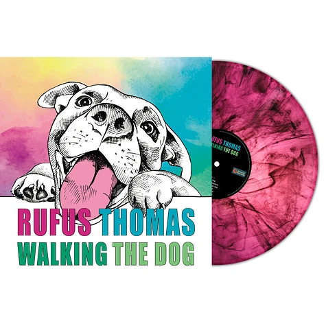 Thomas Rufus - Walking The Dog Magenta Marble Vinyl Edition