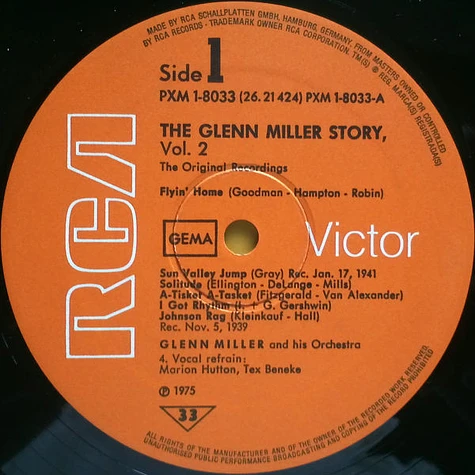 Glenn Miller - The Glenn Miller Story Volume 2