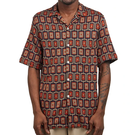 Portuguese Flannel - Geometric Knit Shirt