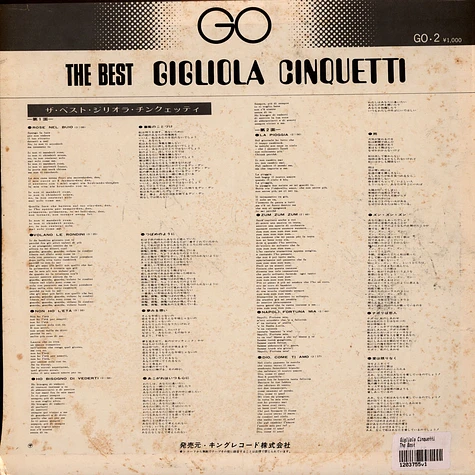 Gigliola Cinquetti - The Best