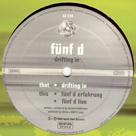 Fünf D - Drifting In