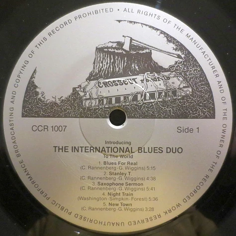 The International Blues Duo - Introducing The International Blues Duo To The World