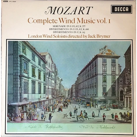 Wolfgang Amadeus Mozart, London Wind Soloists Directed By Jack Brymer - Complete Wind Music Vol. I