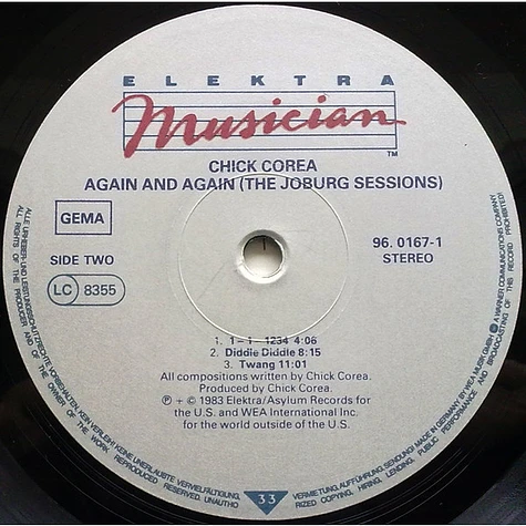 Chick Corea - Again And Again (The Joburg Sessions)