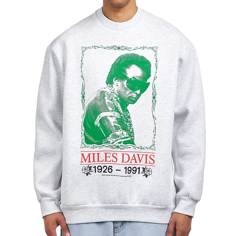 Butter Goods x Miles Davis - Thanks Crewneck