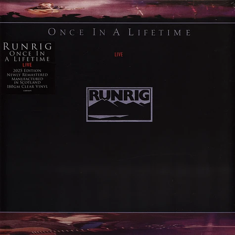 Runrig - Once In A Lifetime Live