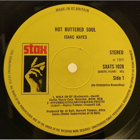 Isaac Hayes - Hot Buttered Soul