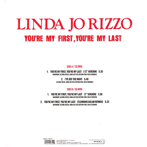 Linda Jo Rizzo - You Re My First You Re My Last