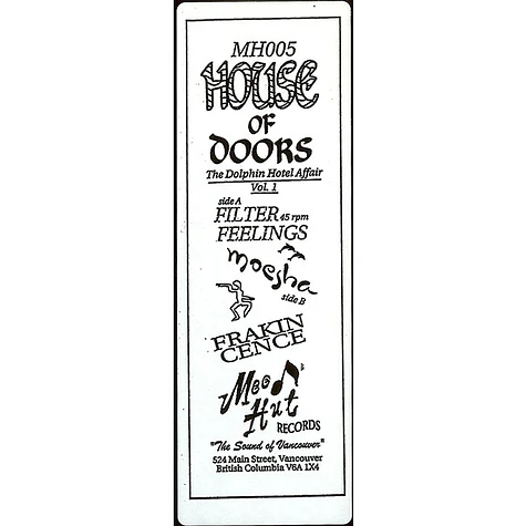 House Of Doors - The Dolphin Hotel Affair Vol. 1