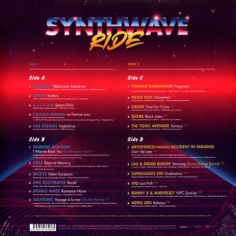 V.A. - Synthwave Ride