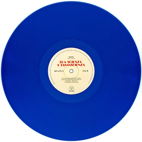 Moggi (Piero Umiliani) - Tra Scienza E Fantascienza Transparent Blue Vinyl Edition