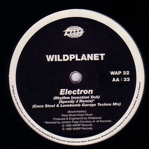 Wild Planet - Electron