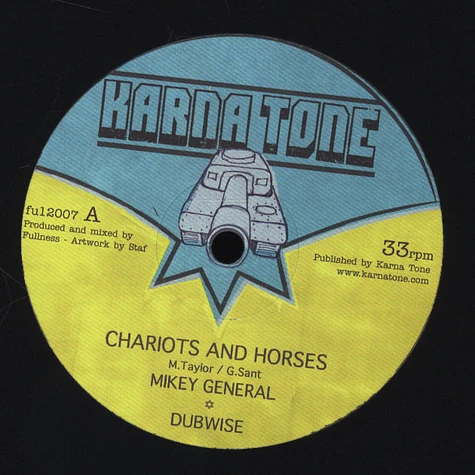 Mikey General & Fullness - Chariots & Horses (Repress)