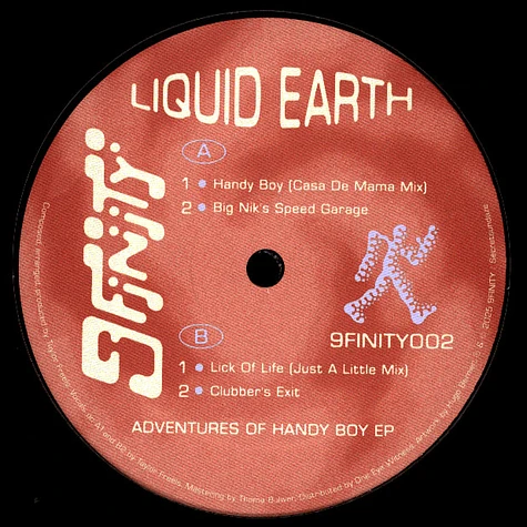 Liquid Earth - Adventures Of Handy Boy