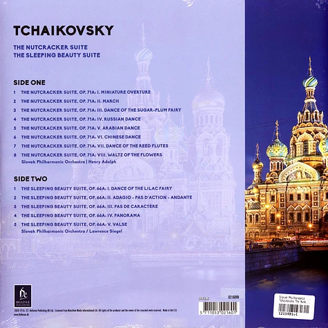 Slovak Philharmonic Orchestra - Adolph Henry - Siegel Lawrence - Tchaikovsky The Nutcracker Suite, The Sleeping Beauty Suite,