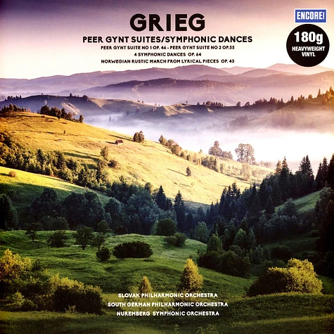 Slovak Philharmonic Orchestra - South German Philharmonic Orchestra - Grieg Peer Gynt Suites, Symphonic Dances