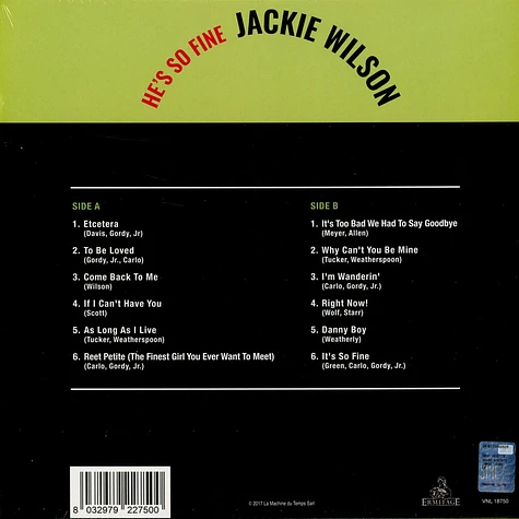 Jackie Wilson - She' S So Fine