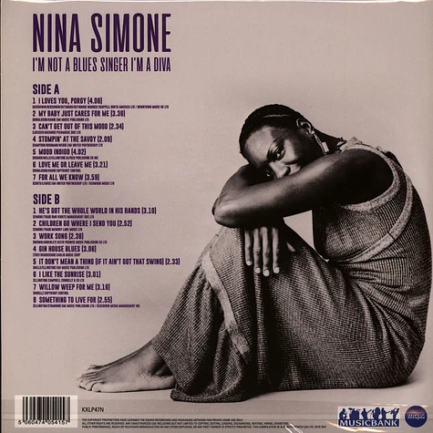 Nina Simone - I Am Not A Blues Singer I Am A Diva