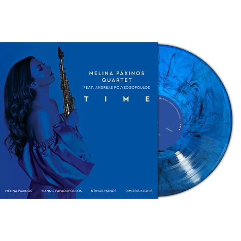 Melina Paxinos Quartet - Time Blue Marble Vinyl Edition