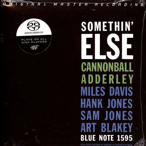 Cannonball Adderley - Somethin' Else Numbered Hybrid SACD