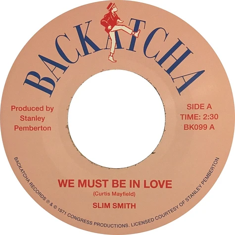 Slim Smith & Alton Ellis - We Must Be In Love / I Wish I Could Make You Mine