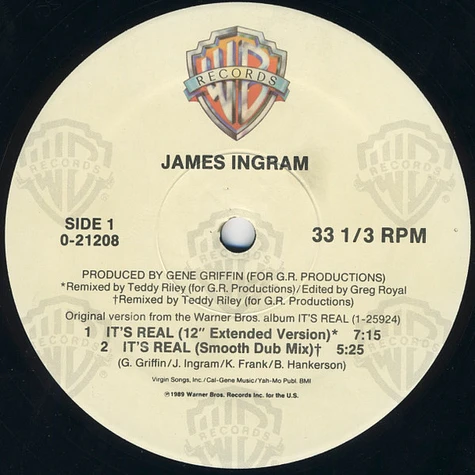 James Ingram - It's Real