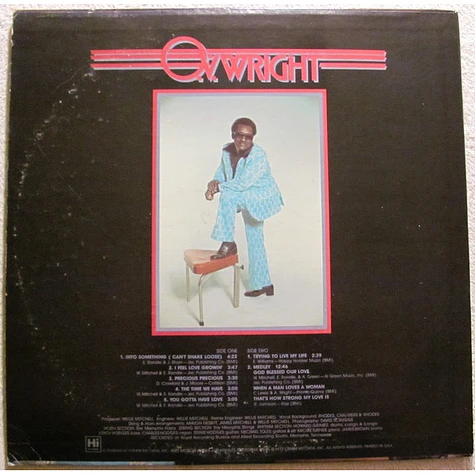 O.V. Wright - Into Something (Can't Shake Loose)