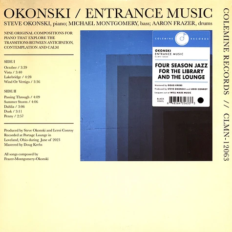 Okonski - Entrance Music Black Vinyl Edition