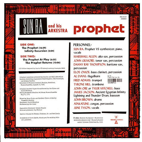 Sun Ra - Prophet Red Vinyl Edition