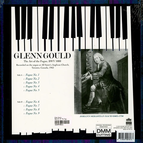 Glenn Gould - Bach-Art Of The Fugue -Vol. 1 First Half:Fugues