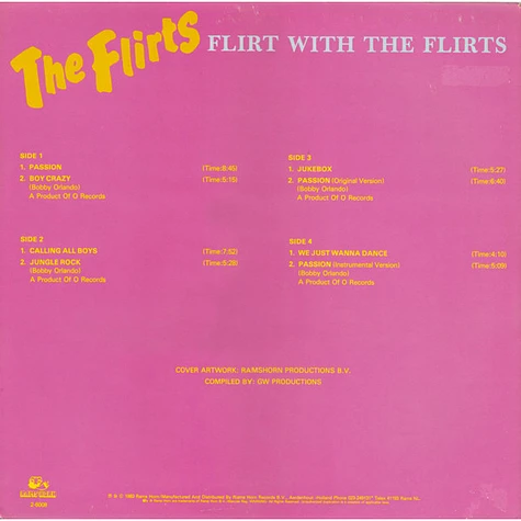 The Flirts - Flirt With The Flirts